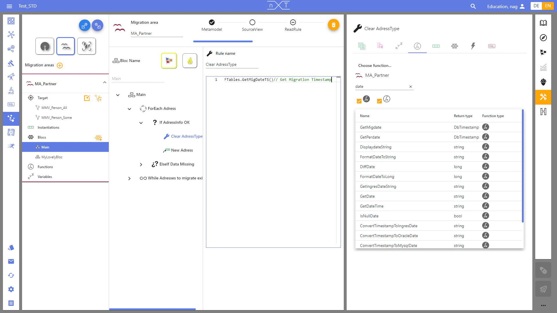 screenshot of nag nxT